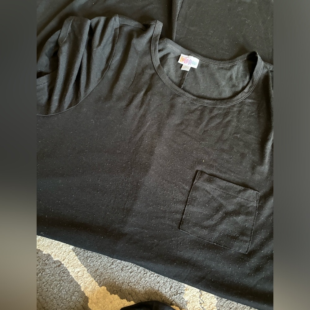 LuLaRoe Black Carly Dress XL